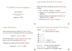 CS-E4800 Artificial Intelligence Logic-Based Breadth