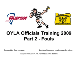 OYLA Officiating