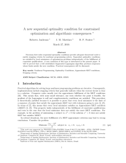 A new sequential optimality condition for constrained