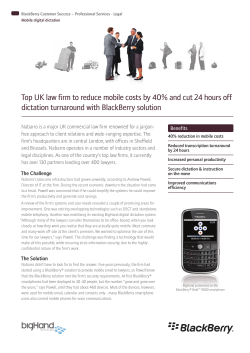 Top UK law firm to reduce mobile costs by 40% and cut