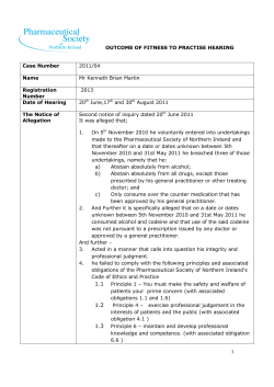 Kenneth Brian Martin outcome two 30-08-2011