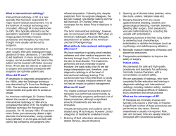 Interventional radiology: patient information