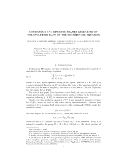 CONTINUOUS AND DISCRETE FRAMES