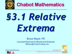Example Evaluating Temperature
