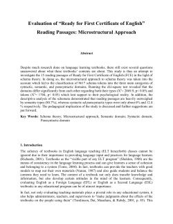 Microstructural Approach.