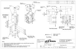 Front View-Locked Prox Wiring Notes: Move sensors to position