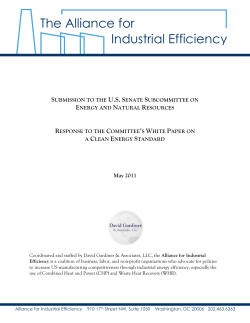 Making American Manufacturing Competitive Through Industrial