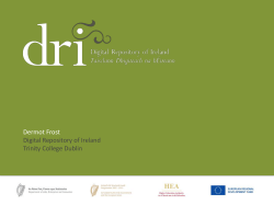 Information Preservation and Access at the Digital