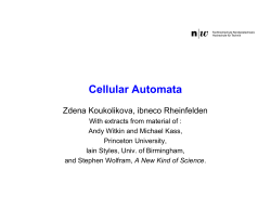 Cellular Automata