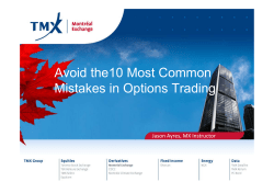 Avoid the10 Most Common Mistakes in Options Trading