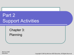 Staffing alternatives to deal with employee - McGraw