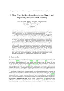 A New Distribution Sensitive Secure Sketch and a Comparison
