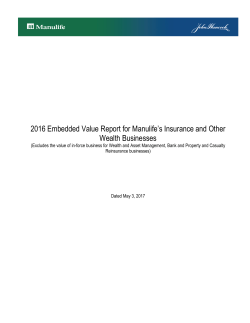 2016 Embedded Value Report