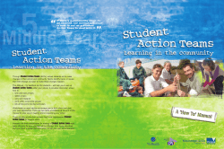 Student Action Team Manual