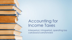 Accounting for Income Taxes (new window)