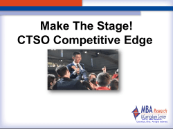 Get Them to the Stage - Smoky Hill Education Service Center