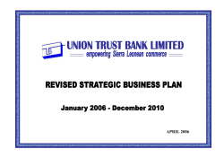 5-year strategic plan
