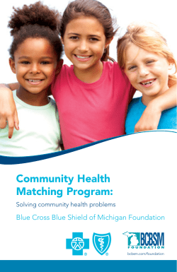 Community Health Matching Program