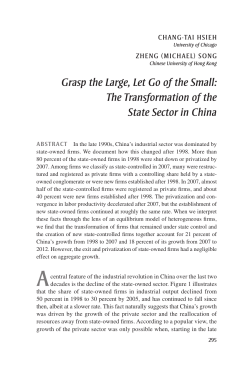 Grasp the Large, Let Go of the Small: The