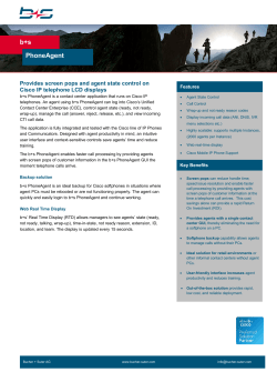Phone Agent Factsheet