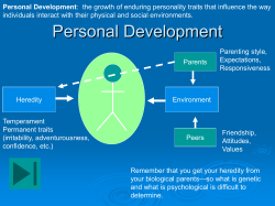 Personal Development