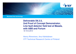 Deliverable D6.3.5, 2nd Proof of Concept