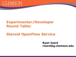 Software OpenFlow Solutions using Open vSwitch