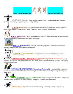 Total Physical Fitness Components