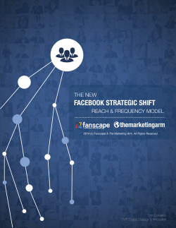 Facebook Strategic Shift