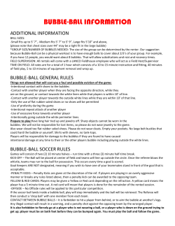 bubble-ball information