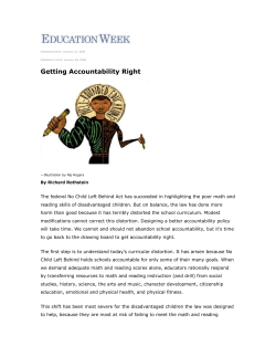 Getting Accountability Right