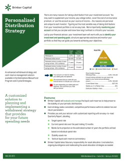Personalized Distribution Strategy