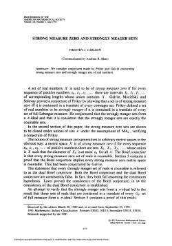 strong measure zero and strongly meager sets