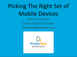 Building the Ultimate Device Matrix