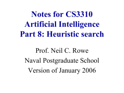 Notes for CS3310 part 3 - NPS Faculty Vitae Search