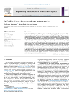 Artificial intelligence in service