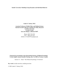 Insurance Journal. (2002). RMS Unveils Game Theory