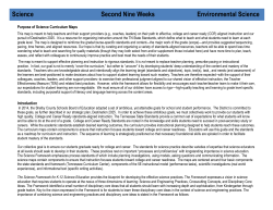 Curriculum and Instruction * Office of Science*Environmental Science