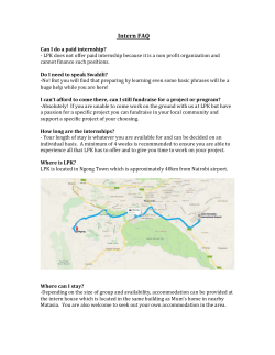 Intern FAQ - Living Positive Kenya