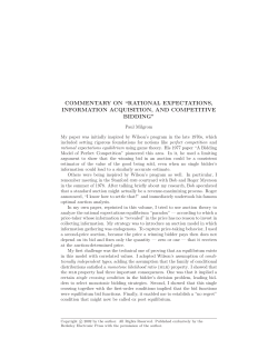 Rational Expectations, Information Acquisition, and Competitive