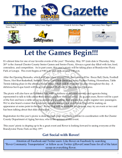 Let the Games Begin!!!