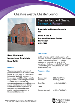 Units 7 and 8 Duttons Business Centre