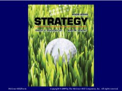 The Bargaining Power of Suppliers