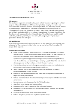 Freshman Basketball Coach