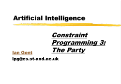 Artificial Intelligence