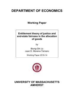 department of economics