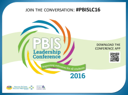 PowerPoint - Wisconsin PBIS Network