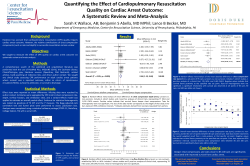 Quantifying the effect of cardiopulmonary resuscitation on cardiac