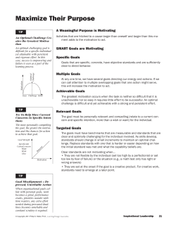 Maximize Their Purpose - Learning Design Associates