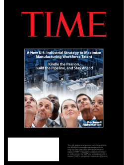 A New U.S. Industrial Strategy to Maximize Manufacturing Workforce